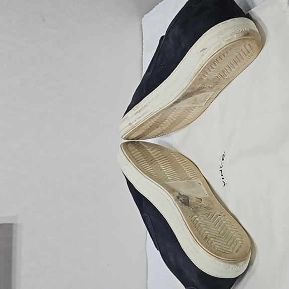 Vince Warwick Suede Sneakers Size 10 - Picture 9 of 12